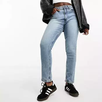 Джинсы Asos Design Hourglass Slim, голубой