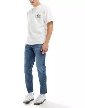 Джинсы Asos Desisgn Stretch Tapered, синий