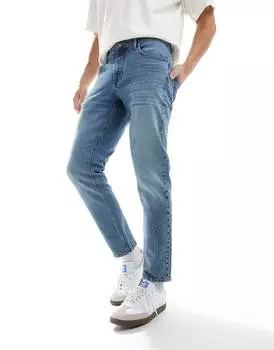 Джинсы Asos Desisgn Stretch Tapered, синий