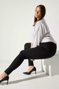 Джинсы Ava скинни стрейч Yours, черный