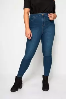 Джинсы Ava скинни стрейч Yours, синий