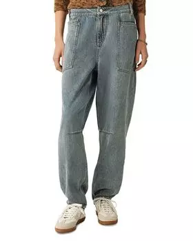 Джинсы Avalon со швами светло-голубого цвета ba&sh, синий