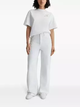 Джинсы Axel Arigato Clara с широкими штанинами, белый