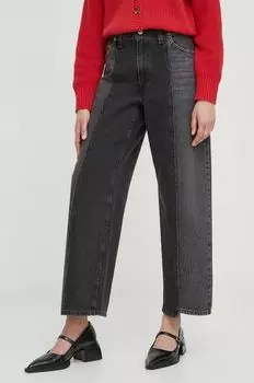 Джинсы BAGGY CROP Levi's, черный