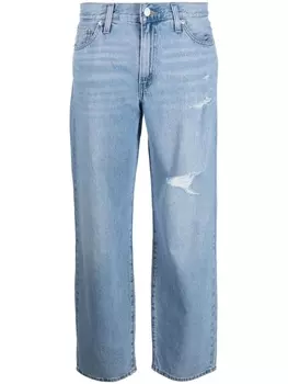 Джинсы Baggy Dad с прорезями Levi's, синий