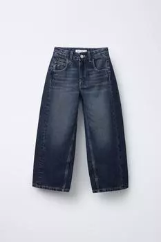 Джинсы-баллоны ZARA, синий