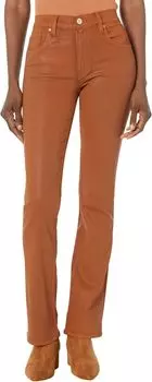 Джинсы Barbara High-Rise Baby Boot in Coated Caramel Cafe Hudson Jeans, цвет Coated Caramel Cafe