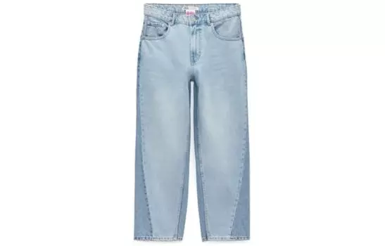 Джинсы Barbie X Barbie Co-brand для мужчин, синие Zara, синий