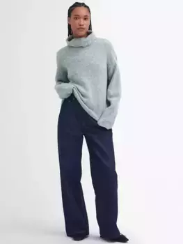 Джинсы Barbour Maisie Wide Leg, цвет dark indigo