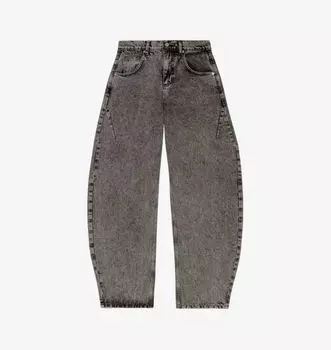 Джинсы Barrel-Leg свободного кроя с высокой посадкой Maje, мультиколор