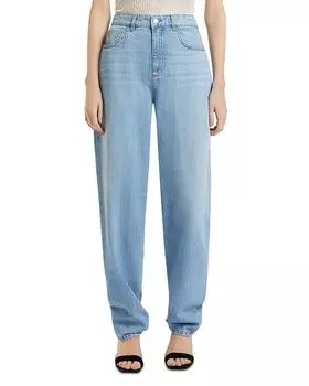 Джинсы Barrel Leg в синих джинсах Marella, синий