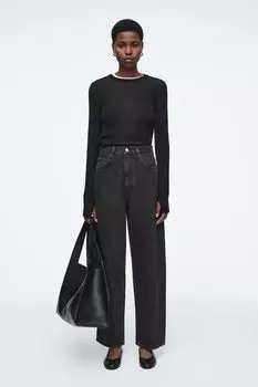 Джинсы bay barrel COS, черный