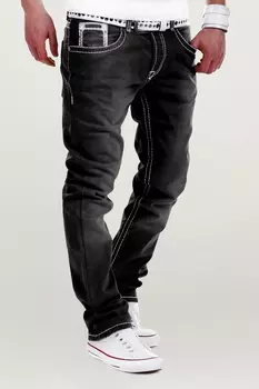 Джинсы behype hose Stitch, черный