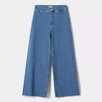 Джинсы Bershka Culotte, синий