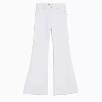 Джинсы Bershka Flared, белый