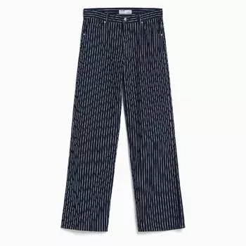 Джинсы Bershka Loose Straight Fit, черный