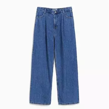 Джинсы Bershka Pleated 90s, синий