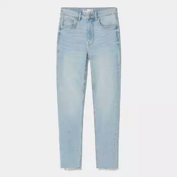 Джинсы Bershka Skinny High, голубой