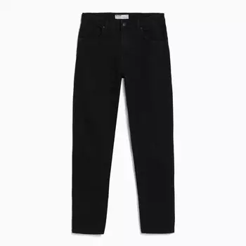 Джинсы Bershka Slim Fit, черный