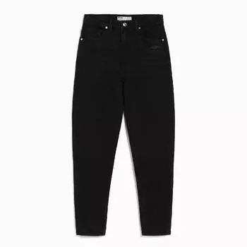 Джинсы Bershka Slim Сomfort Fit Mom, черный
