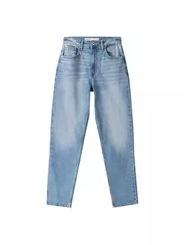 Джинсы Bershka Tapered Jeans, синий