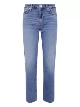 Джинсы без пошива 7 For All Mankind, синий