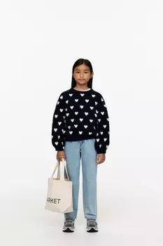 Джинсы без застежек Arket, голубой