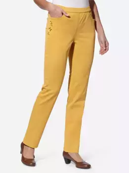 Джинсы без застежек Classic Basics (1 шт.), цвет Ocker