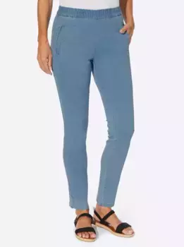 Джинсы без застежек Classic Basics (1 шт.), цвет Blue-Bleached