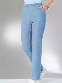 Джинсы без застежки Classic Basics (1 шт.), цвет Blue-Bleached