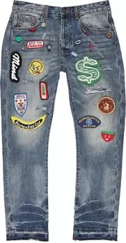 Джинсы Billionaire Boys Club Heart Fit Echo Jeans 'Denim', синий