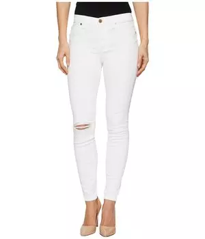 Джинсы Blank NYC, The Bond Mid-Rise Distressed Skinny in Great White