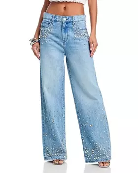 Джинсы BLANKNYC The Franklin Ribcage в цвете Bling Out, синий