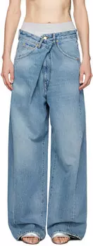 Джинсы Blue Ines Fold Over DARKPARK