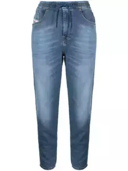 Джинсы бойфренды 2041 D-Fayza Joggjeans 068hy DIESEL, синий