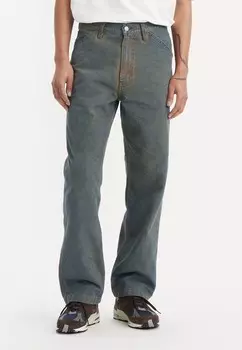 Джинсы-бойфренды 568 LOOSE STRAIGHT CARPENTER UNISEX Levi's, синий деним