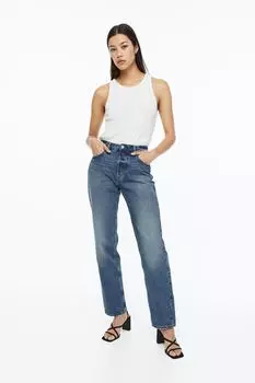 Джинсы-бойфренды 90-х H&amp;M, синий деним