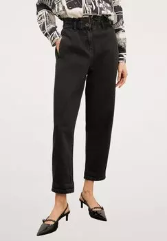 Джинсы-бойфренды BAGGY A VITA ALTA ARRICCIATA Motivi, черный