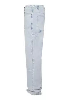 Джинсы-бойфренды CARPENTER Karl Kani, выцветший деним