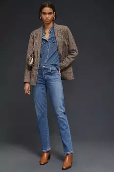 Джинсы-бойфренды Citizens of Humanity Emerson со средней посадкой, lawless