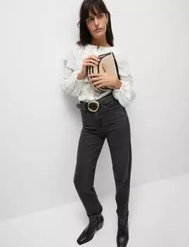 Джинсы-бойфренды до щиколотки Grazer Marks & Spencer, черный