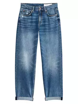 Джинсы-бойфренды Dre Baggy Rag & Bone, цвет blake