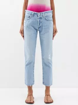 Джинсы-бойфренды emerson slim с низкой посадкой Citizens Of Humanity, синий