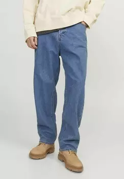 Джинсы-бойфренды JJIALEX JJORIGINAL Jack & Jones, синий деним