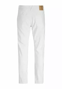 Джинсы-бойфренды JJICHRIS JJCOOPER Jack & Jones, белый деним
