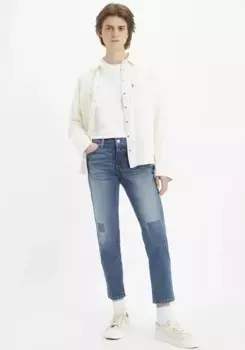 Джинсы-бойфренды Levi's "MID RISE BOYFRIEND", цвет Shadow Of A Doubt
