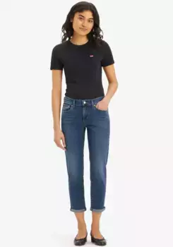 Джинсы-бойфренды Levi's "MID RISE BOYFRIEND", цвет Bringing The Game