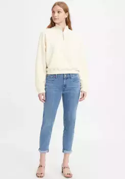 Джинсы-бойфренды Levi's "MID RISE BOYFRIEND", цвет Lapis Topic