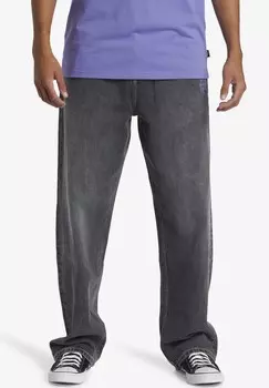 Джинсы-бойфренды MERCURY BAGGY Quiksilver, серый деним