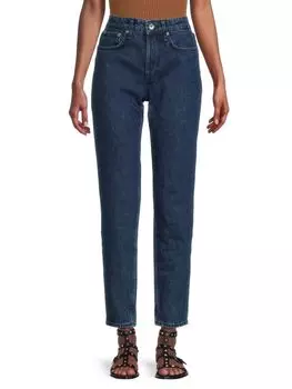 Джинсы-бойфренды Rosa со средней посадкой Rag & Bone, цвет Gates Blue